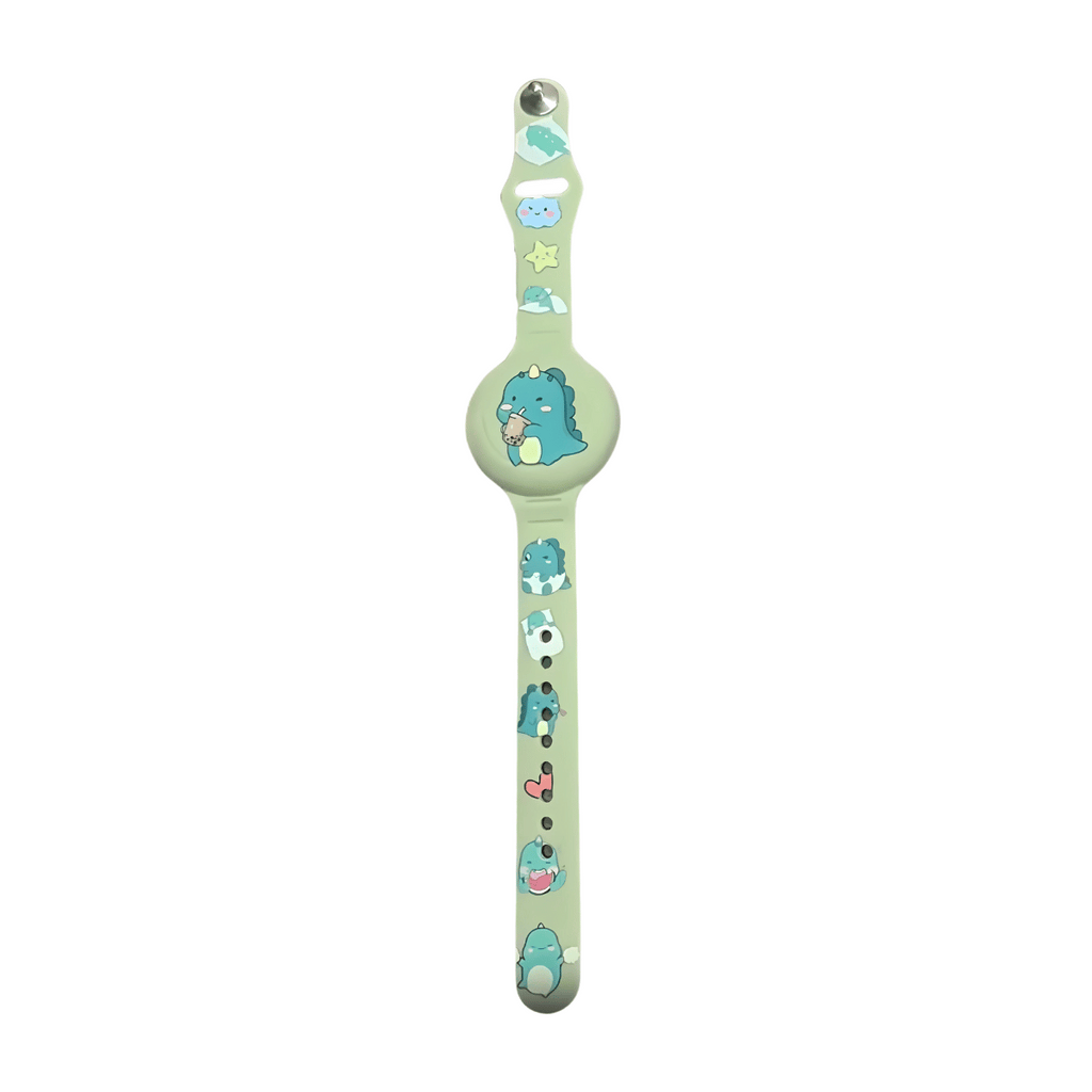 GPS Tracking Bracelet for Child - Dinosaur Design Flat