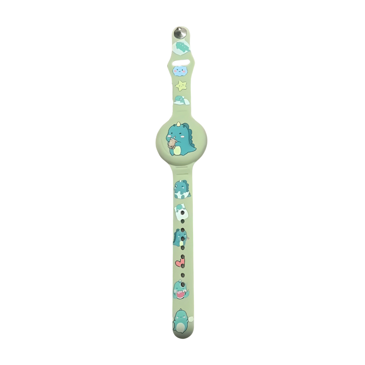 GPS Tracking Bracelet for Child - Dinosaur Design Flat