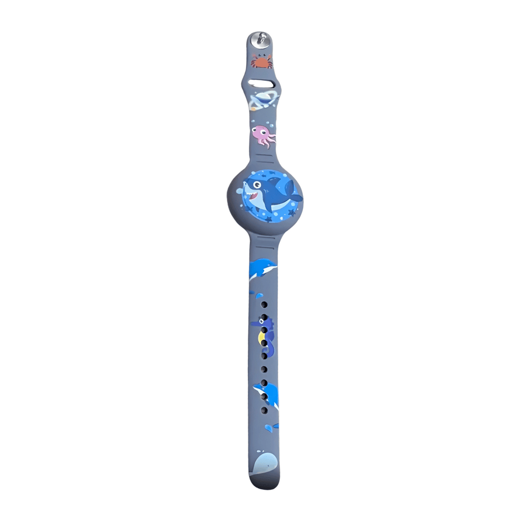 GPS Tracking Bracelet for Child - Shark Design Flat