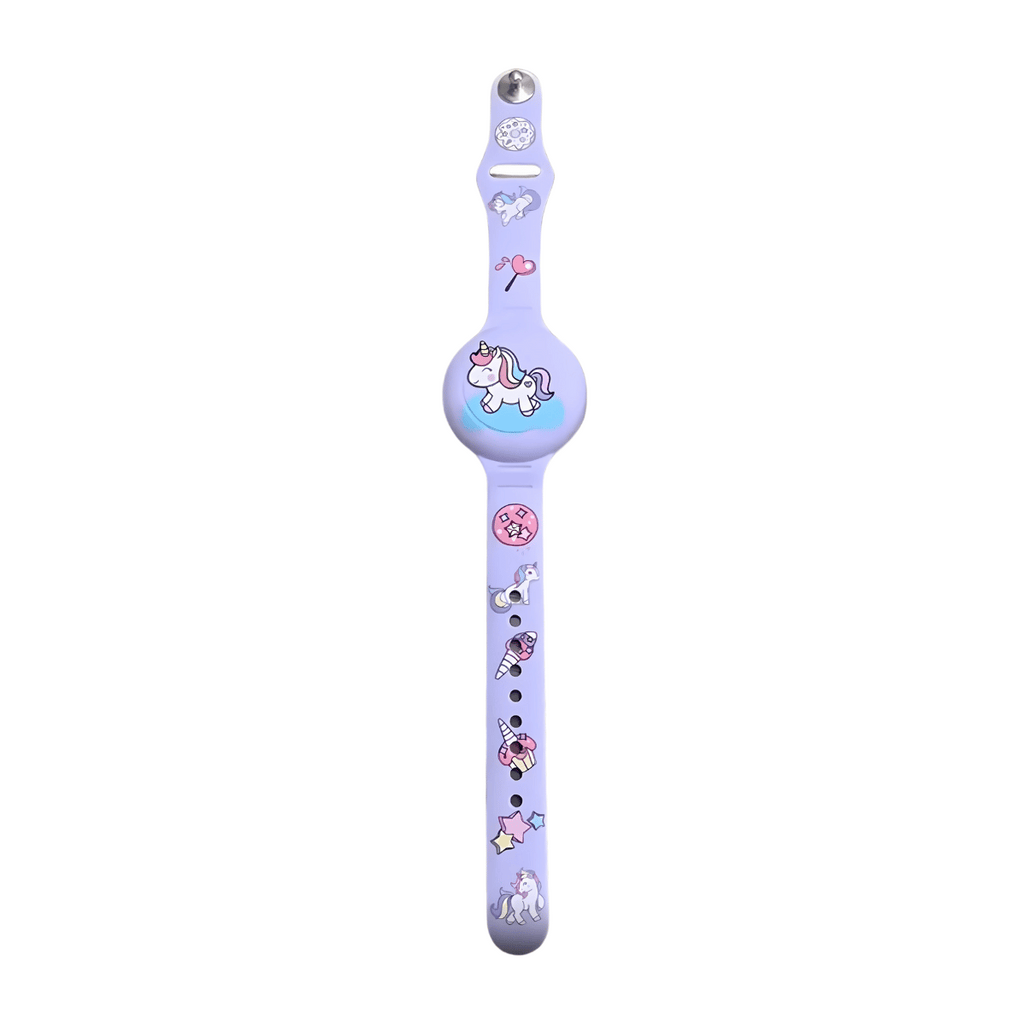 GPS Tracking Bracelet for Child - Unicorn Design Flat
